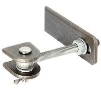 Gah-Alberts M12 411121 Door Hinge 180° Opening Long with Screws/Bolts Hot-Dip Galvanised for Welding