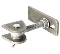Gah-Alberts M20 411145 Door Hinge 180° Opening Long with Screws/Bolts Hot-Dip Galvanised for Welding