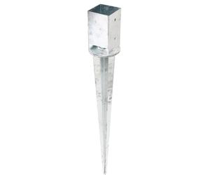 GAH-Alberts Screw-on Sink Surface Even Pressure to Brackets Hot-Dip Galvanised Wooden Square, 208134