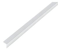 GAH-Alberts self-Adhesive, Aluminium Angle Profile, Chrome Design, 1000 mm x 10 mm x 10 mm, 488505, Silver, 488529