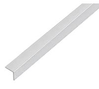 GAH-Alberts self-Adhesive, Aluminium Angle Profile, Chrome Design, 1000 mm x 10 mm x 10 mm, 488505, Silver, 489236