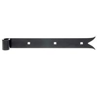 GAH-Alberts Shutter Hinge Straight with Pronged End Rolle 14 mm / 300 x 35 mm Black