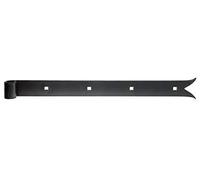 GAH-Alberts Shutter Hinge Straight with Pronged End Rolle 14 mm / 400 x 35 mm Black