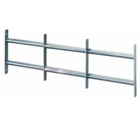 GAH-Alberts Venlo Window Grille Extendible Blue-galvanised 300 x 700-1050 mm