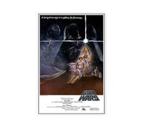 GAHCWB Star Wars A New Hope Movie Posters Canvas Poster Bedroom Decor Landscape Office Room Decor Gift 12x18inch(30x45cm)