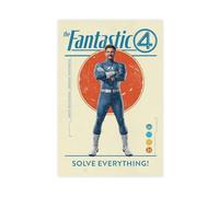 GAHCWB The Fantastic Four First Steps Canvas Poster Wall Art Decor Print Picture Paintings for Living Room Bedroom Decoration 08x12inch(20x30cm)