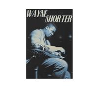 GAHCWB Wayne Shorter Poster Canvas Poster Wall Art Decor Print Picture Paintings for Living Room Bedroom Decoration 12x18inch(30x45cm)