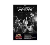GAHCWB Weezer Pinkerton Movie Poster Canvas Poster Wall Art Decor Print Picture Paintings for Living Room Bedroom Decoration 16x24inch(40x60cm)