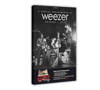 GAHCWB Weezer Pinkerton Movie Poster Canvas Poster Wall Art Decor Print Picture Paintings for Living Room Bedroom Decoration 12x18inch(30x45cm)