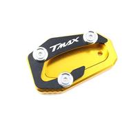 GAHQMSDG Side Stand Pad For TMAX 560 Tech Max TMAX530 SX DX 2017-2025 2024 2023 CNC Motorcycle Kickstand Side Stand Extension Pad(Gold)