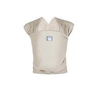 Gaia Baby Carry Stretchy Baby Wrap - 100% Organic Cotton, Ergonomic & Hip-Healthy Baby Carrier (Newborn to 15 kg) - Ecru Corduroy