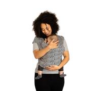 Gaia Baby Carry Organic Cotton Stretchy Wrap Baby Carrier, Okapi