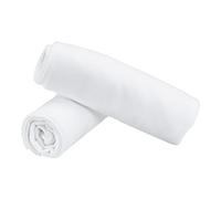 Gaia Baby Hera Organic Fitted Sheets - 2 Pack | 36×78 cm Hera Bedside Crib Sheets, Soft Organic Cotton Baby Bedding