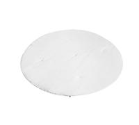 Gaia Baby Maia Muslin Play Mat - 100% Organic Cotton Baby & Toddler Floor Mat (110 × 110 cm) - Soft White