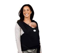 Gaia Carry Stretchy Baby Wrap Pure Tencel - Ebony