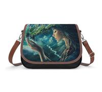 Gaia Earth Goddess Greek Myth Crossbody Bag Messenger Purse
