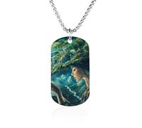 Gaia Earth Goddess Greek Mythology Men's Pendant Necklace for Women Customizable Jewelry Dog Tag Memorial Necklaces