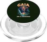 Gaia Gr oddess Mother Earth Nature Lover Witchy Pagan PopSockets PopGrip for MagSafe