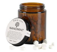 Gaia Guy | NanoMint Fluoride-Free Toothpaste Tablets - Nano-Hydroxyapatite Remineralizing, Plastic-Free, Eco-Friendly Glass Jar | 186 Tabs