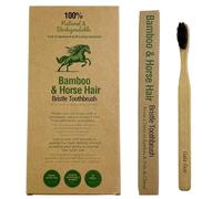 Gaia Guy Natural Horse Hair Bristle Bamboo Toothbrush (NO Nylon - Horsehair ONLY) - Totally Compostable Soft Horse Hair Bristle and Bamboo Toothbrushes - Zero Waste & Plastic-Free (12)