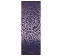 Gaiam Yoga Mat Classic Print Non Slip Exercise & Fitness Mat for All Types of Yoga, Pilates & Floor Workouts, Purple Lattice, 4mm