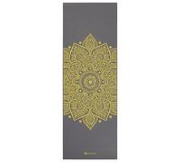 GAIAM - 6 mm Premium Printed Yoga Mat - Yoga mat size 61 x 173 x 0,6 cm, grey