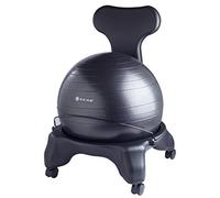 Gaiam Classic Balance ball Chair - Charcoal