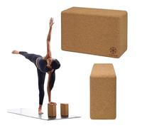 Gaiam Cork Yoga Brick -2PK - CORK