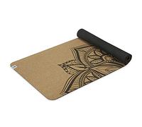 Gaiam Performance Mandala 5mm Yoga Mat, Printed Cork