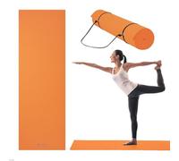 Gaiam Essentials Premium Yoga Mat with Yoga Mat Carrier Sling (72"L x 24"W x 1/4 Inch Thick)