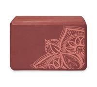 Gaiam Intense Rust Sundial Point 65748 yoga block