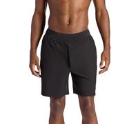 Gaiam Men's Upside 7” Short with Liner, Standard Fit, Stretch Lightweight Material, Moisture-Wicking, Black, Medium
