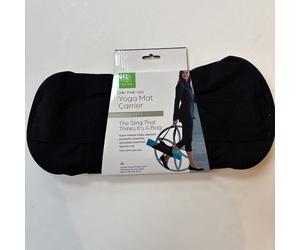 GAIAM On-The-Go - Yoga Mat Carrier - Zipped Pocket - 18713620187 - New