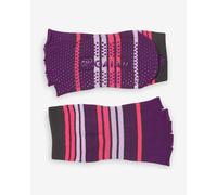 Gaiam purple pink lilac black socks S/M (1 pair)