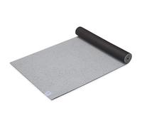 Gaiam Recycled Hybrid Yoga Mat, 6mm Reversible (Black)