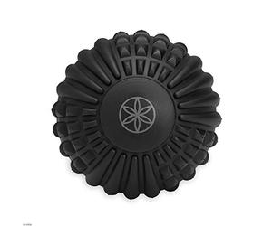 Gaiam Restore Massage Ball - 5" Foam Roller Semi Firm Textured Manual Deep Tissue Massager for Trigger Points, Myofascial Release, Sore Muscle Recovery & Pain Relief in Hips, Glutes, Back & Shoulders