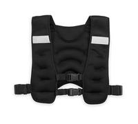 Gaiam Sweat resistant polyester training vest with reflective elements and weight