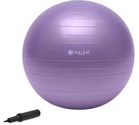 Gaiam Total Body Balance Ball Kit,Purple,55 cm