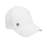Gaiam Women's Wander Geo Hat - Breathable Ball Cap, Pre-Shaped Bill, Adjustable Size (Running, Outdoors, Baseball, Sun, Hiking, Yoga, Golf, Tennis, Sports & Fitness) - White