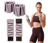 Gaiam Wrist and Ankle Weights, Wearable Bracelet to Strengthen, Tone & Sculpt, Adjustable Ankle Weights for Women & Men for Yoga, Dance, Pilates, Barre, Cardio, Home & Gym Use