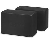 Gaiam Yoga Block - Supportive Latex-Free Eva Foam - Soft Non-Slip Surface with Beveled Edges for Yoga, Pilates, Meditation - Yoga Accessories for Stability, Balance, Deepen Stretches