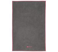 GAIAM - Yoga Hand Towel - Microfiber towel size 50 x 76 cm, grey/red