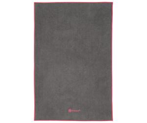GAIAM - Yoga Hand Towel - Microfiber towel size 50 x 76 cm, grey/red