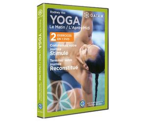 Gaiam : yoga le matin & yoga l'après-midi