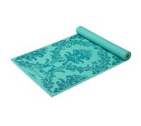 GAIAM - 4 mm Classic Printed Yoga Mat - Yoga mat size 61 x 173 x 0,4 cm, turquoise