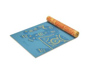 Gaiam Yoga Mat - Premium 6mm Print Reversible Extra Thick Non Slip Exercise & Fitness Mat for All Types of Yoga, Pilates & Floor Workouts (68" x 24" x 6mm Thick)