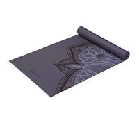 Gaiam Yoga Mat Premium Print Non Slip Exercise & Fitness Mat for All Types of Yoga, Pilates & Floor Workouts, Aubergine Point, 68 inch L x 24 inch W x 5mm Thick