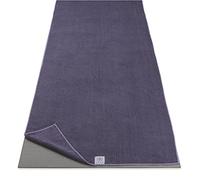 Gaiam Yoga Mat Towel Microfiber Mat-Sized Yoga Towel for Hot Yoga (68" L x 24" W), Heron Lilac