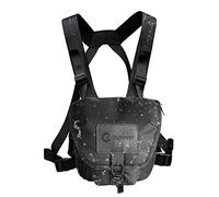 GAIARENA Binocular Harness Chest Pack, Waterproof Bino Harness with Rangefinder Pouch for 20x50 Binoculars Bino Chest Harness Adjustable Binocular Chest Pack for Hunting Hiking (Full Size)
