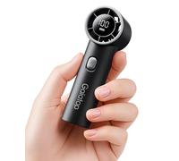 Gaiatop Mini Portable Fan Handheld Fan, 4000mAh [16h Max Cooling] Small Hand Held Fans, Pocket Size Turbo Personal Desk Fans Holiday Travel Essentials Summer Gift 6 Speeds for Women Face Outdoor Black